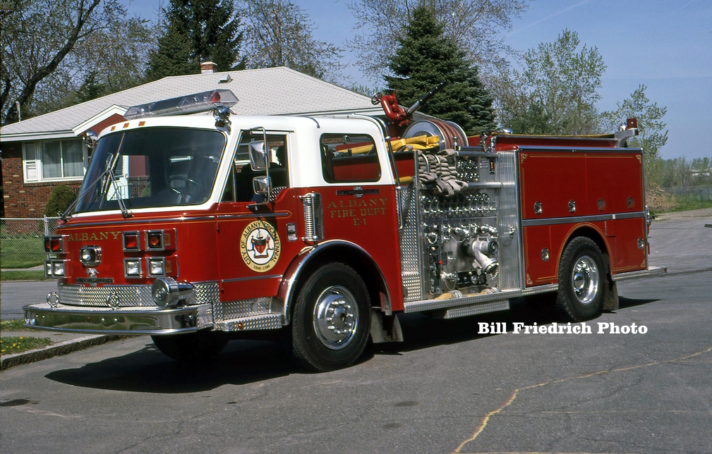 ALBANY FD NY ENGINE 1 1986 ALF CENTURY 2000 R