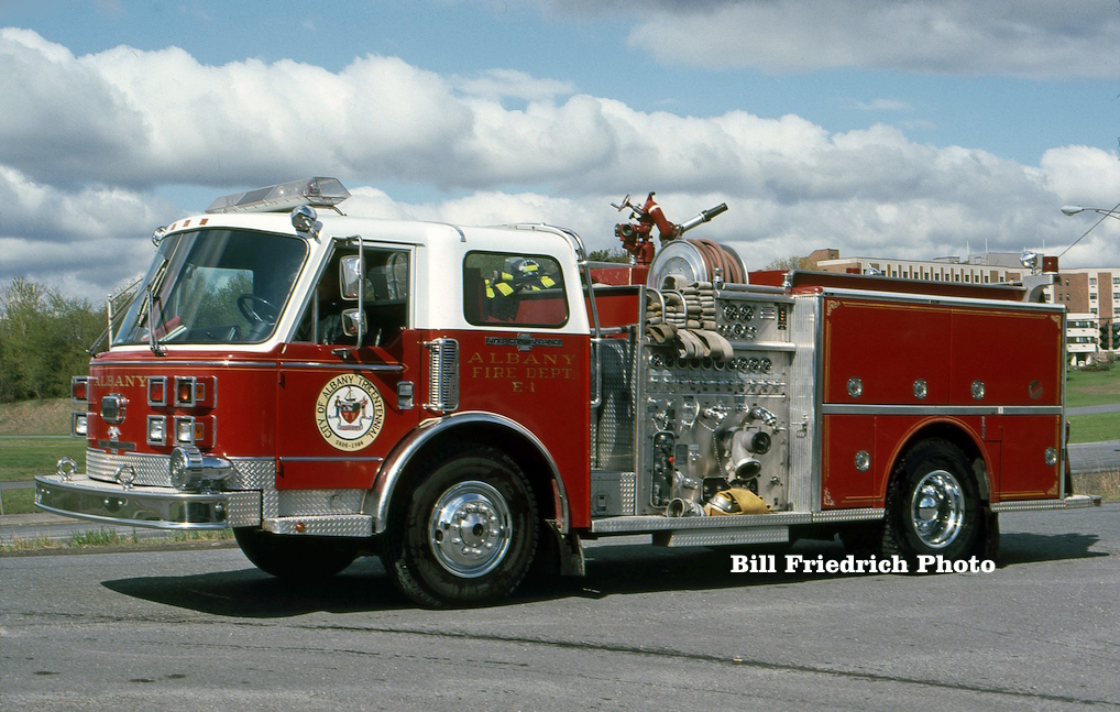 ALBANY FD NY ENGINE 4 1986 ALF CENTURY 2000 R