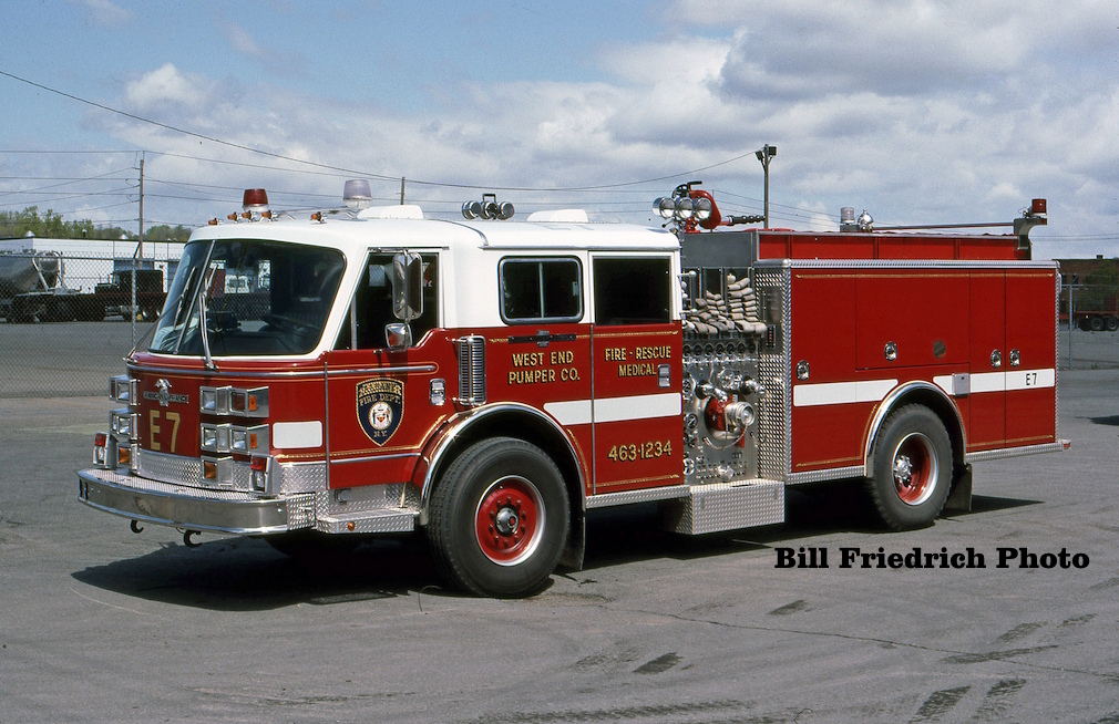 ALBANY FD NY ENGINE 7 1990 ALF CENTURY 2000 R