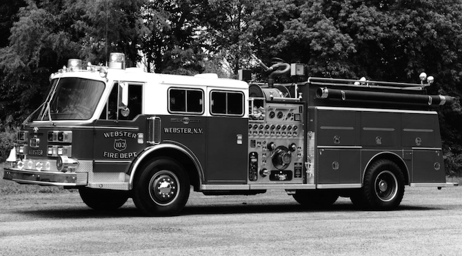 Webster delivery BnW