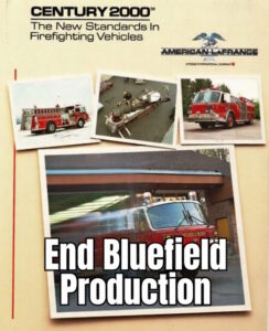 End Bluefield Production